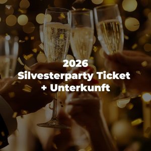 Silvesterkarten 2026 mit Unterkunft
